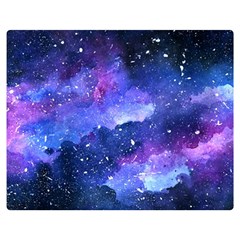 Galaxy Double Sided Flano Blanket (medium)  by Kathrinlegg