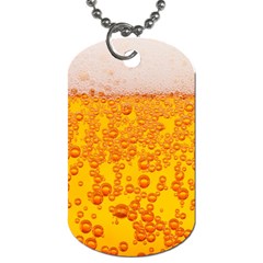 Beer Alcohol Drink Drinks Dog Tag (one Side) by BangZart