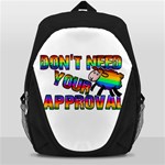 Dont need your approval Backpack Bag Front