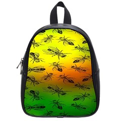 Insect Pattern School Bags (small)  by BangZart