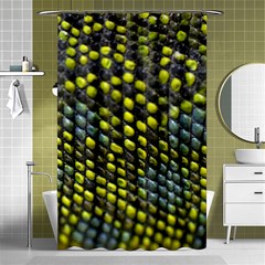 Lizard Animal Skin Shower Curtain 48  X 72  (small)  by BangZart