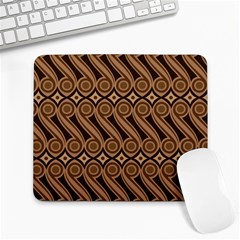 Batik The Traditional Fabric Large Mousepads by BangZart