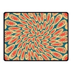 Stars Twirl Double Sided Fleece Blanket (small)  by linceazul