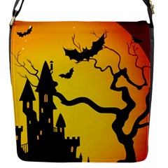 Halloween Night Terrors Flap Messenger Bag (s) by BangZart