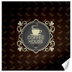 Coffee House Canvas 16  X 16   by BangZart