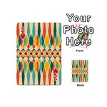 Festive Pattern Playing Cards 54 (Mini)  Front - Heart2