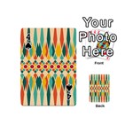 Festive Pattern Playing Cards 54 (Mini)  Front - Spade4