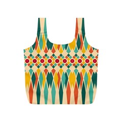 Festive Pattern Full Print Recycle Bags (s)  by linceazul