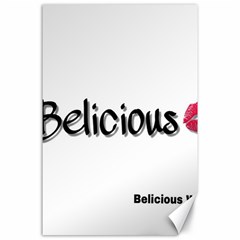 Belicious Logo Canvas 24  X 36  by beliciousworld