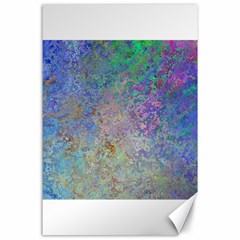 Colorful Pattern Blue And Purple Colormix Canvas 24  X 36  by paulaoliveiradesign