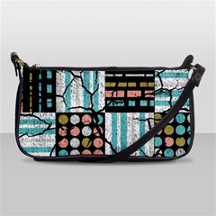 Distressed Pattern Shoulder Clutch Bags by linceazul