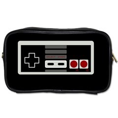 Video Game Controller 80s Toiletries Bags by Valentinaart