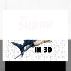 The Shark Movie Rectangular Jigsaw Puzzl by Valentinaart