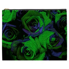 Roses Vi Cosmetic Bag (xxxl)  by markiart