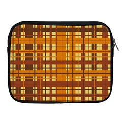 Plaid Pattern Apple Ipad 2/3/4 Zipper Cases by linceazul