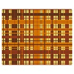 Plaid Pattern Double Sided Flano Blanket (Medium)  60 x50  Blanket Back