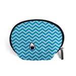 Chevron Shark Pattern Accessory Pouches (Small)  Front