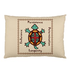 Turtle Animal Spirit Pillow Case (two Sides) by linceazul