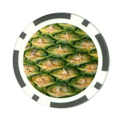 Pineapple Pattern Poker Chip Card Guard by Nexatart