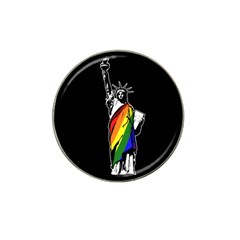 Pride Statue Of Liberty  Hat Clip Ball Marker (4 Pack) by Valentinaart