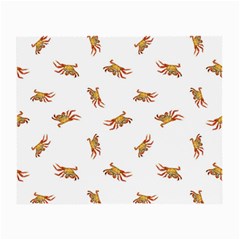 Crabs Photo Collage Pattern Design Small Glasses Cloth (2-side) by dflcprints