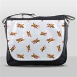 Crabs Photo Collage Pattern Design Messenger Bags Front