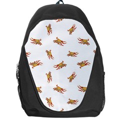 Crabs Photo Collage Pattern Design Backpack Bag by dflcprints