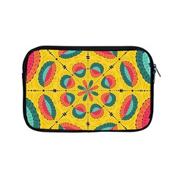 Textured Tropical Mandala Apple Macbook Pro 13  Zipper Case by linceazul