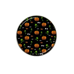 Pumpkins - Halloween Pattern Hat Clip Ball Marker (10 Pack) by Valentinaart