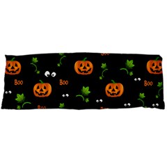 Pumpkins - Halloween Pattern Body Pillow Case (dakimakura) by Valentinaart