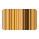 Brown Verticals Lines Stripes Colorful Magnet (Rectangular) Front