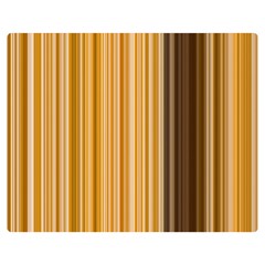 Brown Verticals Lines Stripes Colorful Double Sided Flano Blanket (medium)  by Mariart