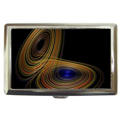 Wondrous Trajectorie Illustrated Line Light Black Cigarette Money Cases by Mariart