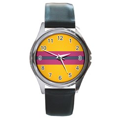 Layer Retro Colorful Transition Pack Alpha Channel Motion Line Round Metal Watch by Mariart