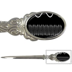 Style Line Amount Wave Chevron Letter Openers by Mariart