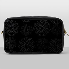 Spider Web Toiletries Bags by Valentinaart