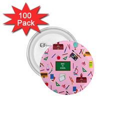 Back To School 1 75  Buttons (100 Pack)  by Valentinaart