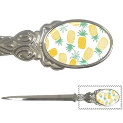 Pineapple Fruite Seamless Pattern Letter Openers by Mariart