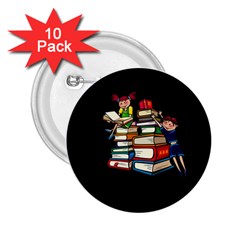 Back To School 2 25  Buttons (10 Pack)  by Valentinaart