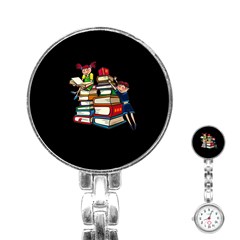 Back To School Stainless Steel Nurses Watch by Valentinaart