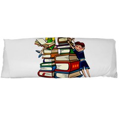 Back To School Body Pillow Case (dakimakura) by Valentinaart