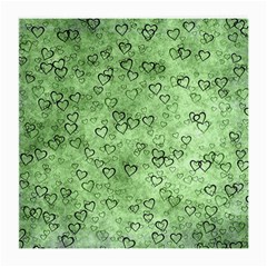 Heart Pattern Medium Glasses Cloth (2-side) by ValentinaDesign