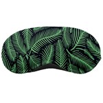 Coconut Leaves Summer Green Sleeping Masks Front