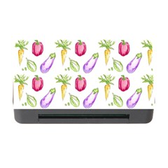 Vegetable Pattern Carrot Memory Card Reader With Cf by Mariart