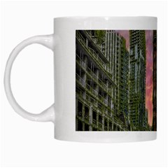 Flat Iron Building Toronto Ontario White Mugs by Nexatart