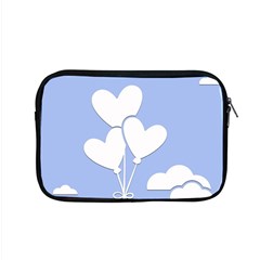 Clouds Sky Air Balloons Heart Blue Apple Macbook Pro 15  Zipper Case by Nexatart