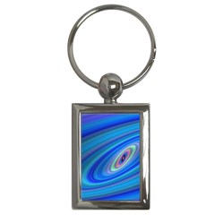 Oval Ellipse Fractal Galaxy Key Chains (rectangle)  by Nexatart