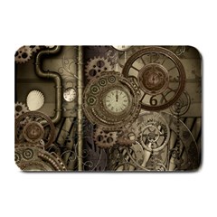 Stemapunk Design With Clocks And Gears Plate Mats by FantasyWorld7