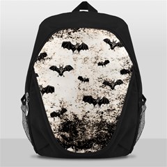 Vintage Halloween Bat Pattern Backpack Bag by Valentinaart