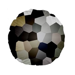Camo Love Standard 15  Premium Flano Round Cushions by norastpatrick